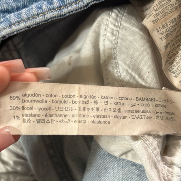 Zara Blue Straight Leg Jeans - Picture 4 of 4